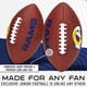 thumbnail image 3 of Fútbol americano Franklin Sports NFL Los Angeles Rams, talla juvenil, 3 of 8