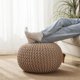 thumbnail image 1 of Puf Otomano Sweet Home Collection 51 cm x 36 cm Taupe, 1 of 7