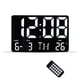 thumbnail image 1 of Reloj enchufable de lujo ligero, pantalla grande, silencioso, sala de estar simple, atenuación, control remoto, textiles para el hogar, decoración del hogar, reloj de escritorio, despertador, 1 of 6