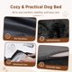 thumbnail image 4 of Cama ortopédica para perro Comfort Expression XXL impermeable negra, 4 of 9