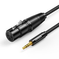 Cable Plug 3.5Mm/Xlr H 2M Blindado Ugreen Av182