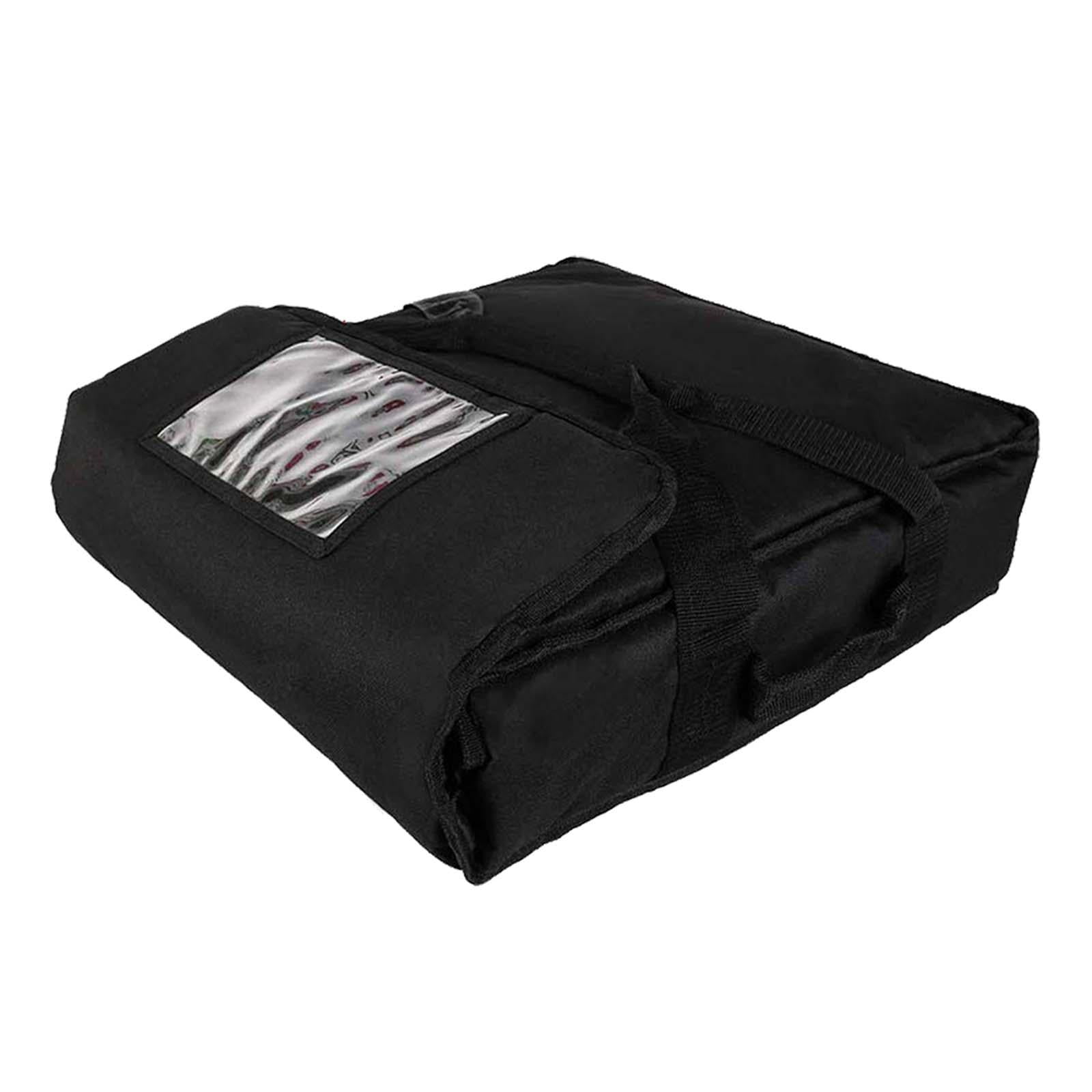Bothyi - Pizza Develivey Bag Bolsa De Aislamiento De Entrega Para Catering Profesional Travel Black 50x50x16cm