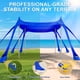 thumbnail image 4 of Carpa de playa COZEER 3x3 m UPF 50+ impermeable, refugio para el sol, 4 of 7