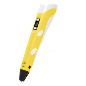 Genérico - Lapiz Impresora 3D Abs 3D Pen-2 Rp100B Lcd 1,75 Mm - Amarillo