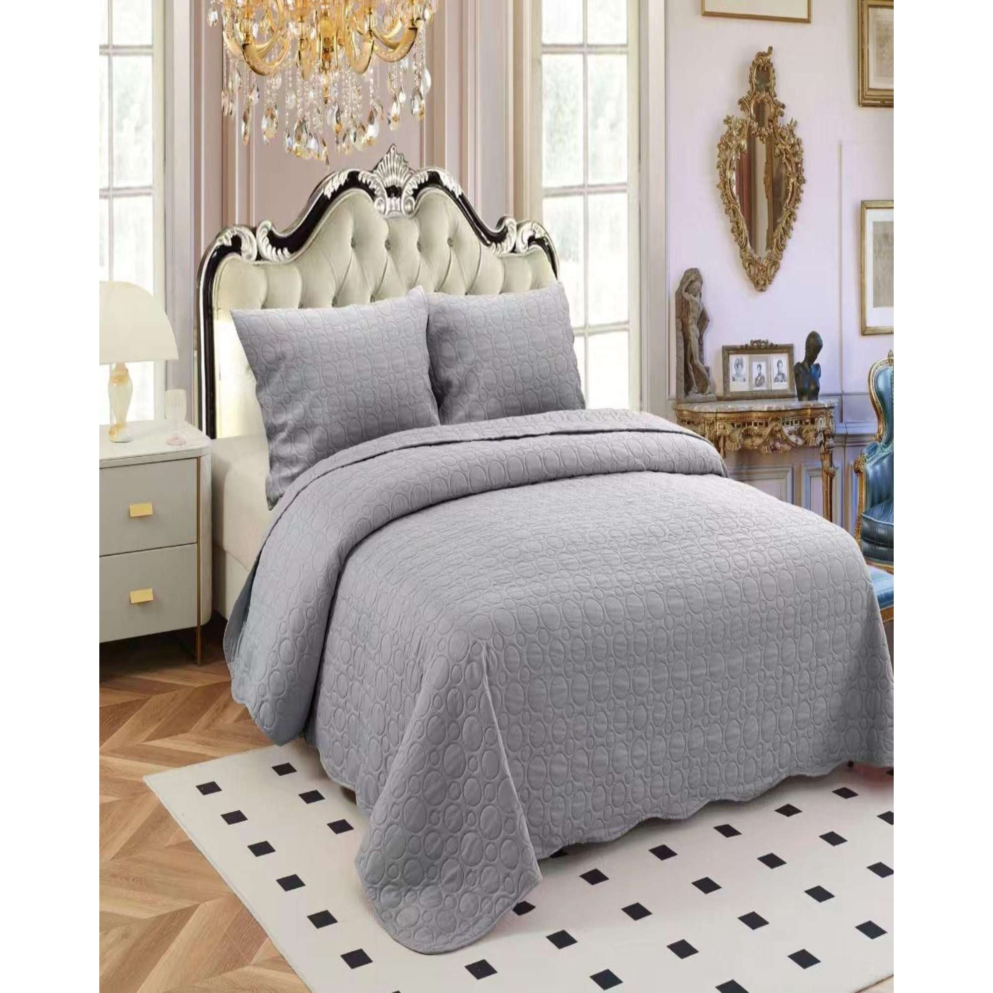 Casa Mio - Cobertor Quilt De Verano Unicolor King - Super King