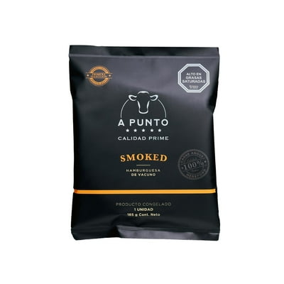 Hamburguesa De Vacuno Smoked 185 G A Punto