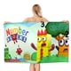 thumbnail image 1 of Numberblocks Toalla de playa de secado rápido con diseño temático, regalo para mujeres y niñas, ideal para cumpleaños, fans, amantes de la música, uso en la playa o al aire libre, 78 × 160 cm, 1 of 6