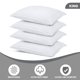 thumbnail image 3 of Juego de ropa de cama Pillow Utopia, tamaño king, 4 unidades, color blanco frío, 3 of 8
