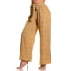thumbnail image 1 of Pantalón Palazzo Mujer Cintura Elasticada Casual Eventos Flores 091, 1 of 2