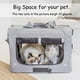 thumbnail image 4 of Transportín para mascotas Petseek, extra grande, plegable, para perros medianos, 4 of 6
