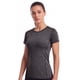 thumbnail image 1 of Polera deportiva básica ajustada negra Talla L, 1 of 4