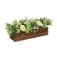 thumbnail image 4 of Centro de Mesa con Flores Artificiales, Adorno Rústico de Escritorio, Plantas Falsas en Maceta para Patio, Estante, Escritorio, Decoración de Comedor, 4 of 5