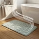 thumbnail image 4 of REGALWOVEN Alfombras de Baño de Espuma de Memoria Ultra Suaves Antideslizantes Absorbentes de Agua Secado Rápido Alfombra de Baño Gris 20" x 32", 4 of 6
