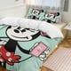 thumbnail image 1 of Minnie MouseCartoon Collection 3-Piece Comforter Set, Personalized Bedding Decor for Kids And Teens Bed Sheets, 1 of 5
