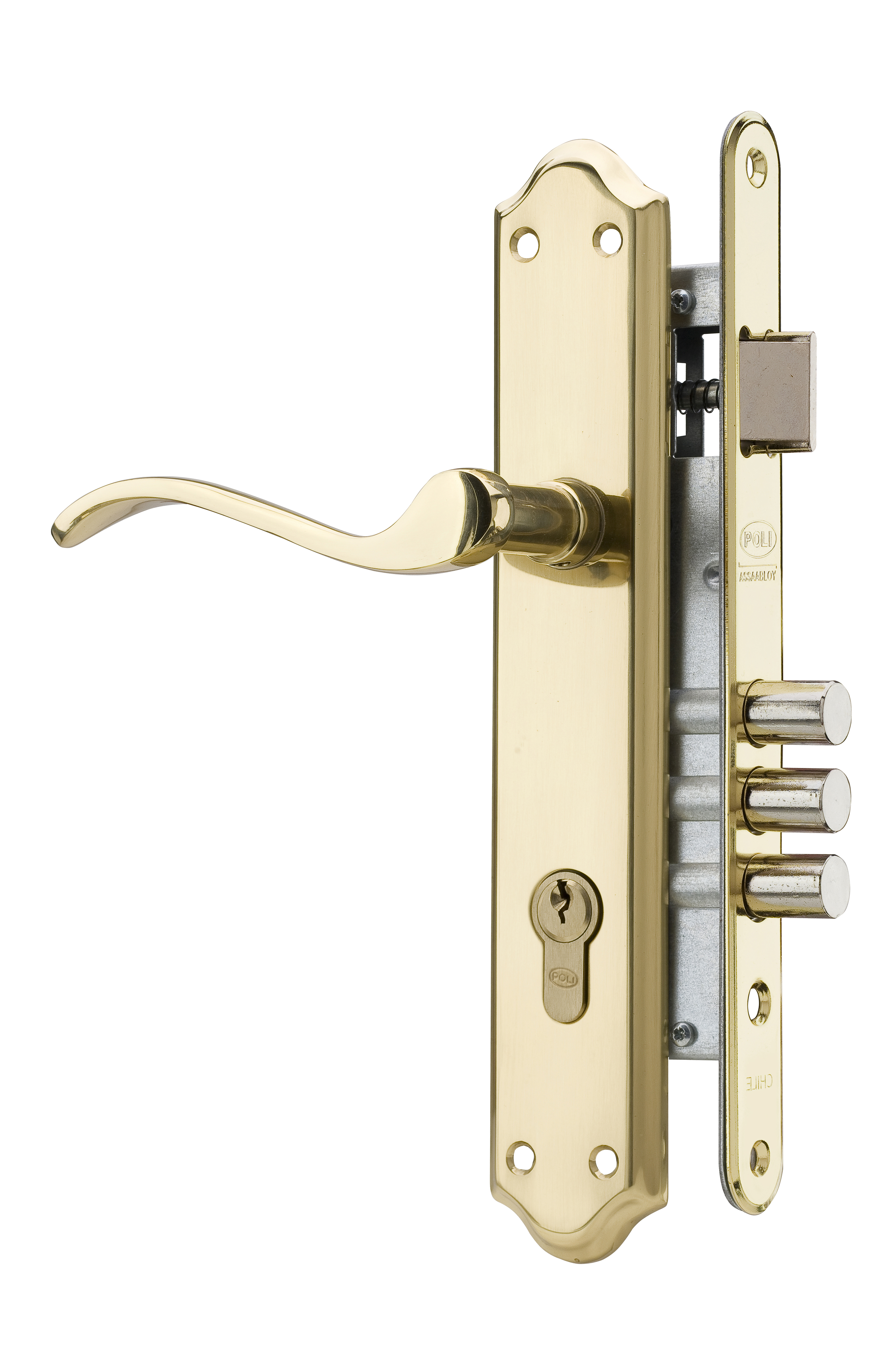 Cerradura Embutida Poli Anna B40 Acceso 1/2 Derecha