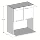 thumbnail image 4 of Mueble Cocina Modular 100% Armado Microondas, 4 of 4