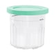 thumbnail image 1 of Tarro Hermético Para Almacenamiento De Vasos De Pintas De Crema Para Postres NC501 Verde Yogur, 1 of 3