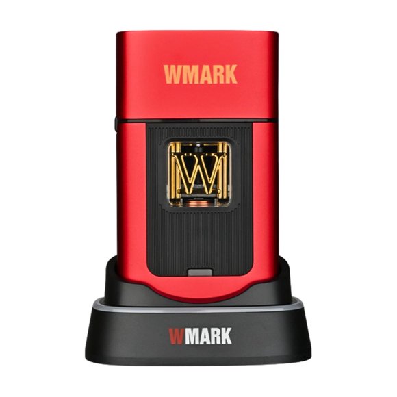 Afeitadora Wmark Profesional ng-xs1 Motor Vector 10000rpm Rojo