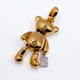 thumbnail image 3 of Colgante Osito Movimiento, Plata 925, Oro 18k, Pavé Blanco Dorado, 3 of 8