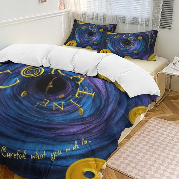 Gold Coraline Comforter Set Soft 3 Pcs Twin Bedding Sets Thicken for All Season