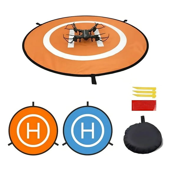 Landing Pad Helipuerto, Pista De Aterrizaje 75 Cm Para Drone