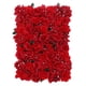 thumbnail image 2 of Flores Artificiales Plantas Paneles Fondo Pared Boda Decoración Rojo, 2 of 3
