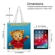 thumbnail image 5 of Cartera de Tela Desmarcar Daniel Tiger's Neighborhood 35 x 40 cm, 5 of 6