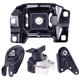 thumbnail image 1 of Juego de 4 soportes de motor YEOPGYEON para Mazda 3/5 2.0L/2.3L, 1 of 8