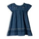 thumbnail image 2 of Vestido Bebé Niña Azul Pillin, 2 of 3