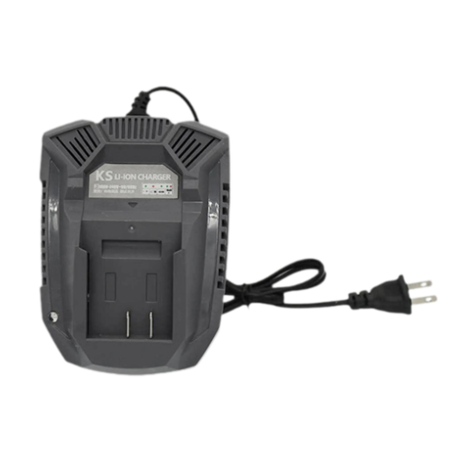 Bothyi - Cargador De Litio De 21 V Ligero Para Taladro Manual, Llave Eléctrica, Amoladora Angular