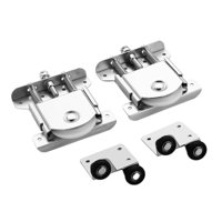 Magideal - 1 Juego De Polea Deslizante De Metal, Rodillo De Puerta Corredera, Polea De Ventana, Ruedas De Puerta De Madera, Polea De Puerta Corredera, Rodillo De