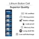 thumbnail image 2 of Batería de litio PGSONIC CR2016 3V 5 piezas para dispositivos electrónicos, 2 of 3