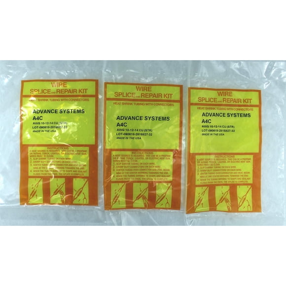 Kit de empalme de cables para reparación e instalación de bomba sumergible