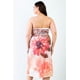 thumbnail image 4 of Vestido Midi sin Mangas con Estampado de Flores de Color Melocotón, 4 of 5