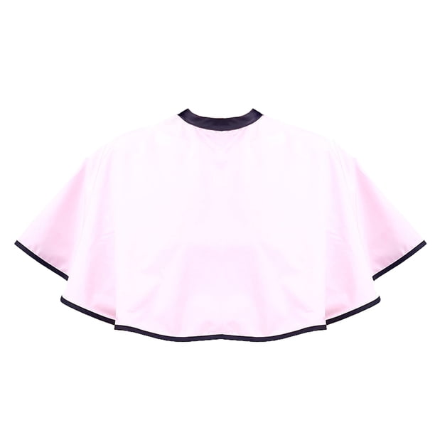 Capas de maquillaje para clientes, capa de salón para maquillaje, gorro de peinado, capa corta profesional de salón