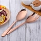 thumbnail image 2 of Set de 3 Cubiertos para Servir Ensalada Unbranded Acero Inoxidable Dorado y Oro Rosa 30,7 cm, 2 of 3