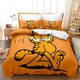 thumbnail image 1 of Gar-field 3 PCS Comfort Set with 2 Pillowcases Garfiel-d Bedding Set Sheet Set for Kids Adults,All Season Lightweight Bedding Set for Bedroom Bed Dorm Decor Bed Sheets, 1 of 1