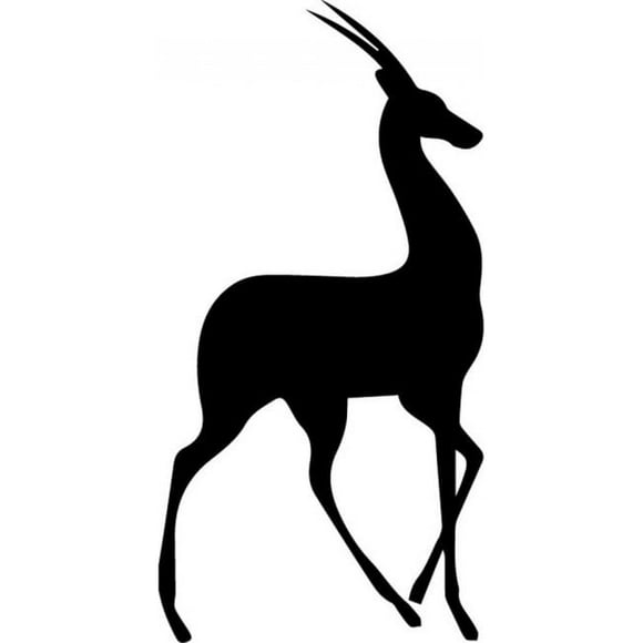 Decomural Antelope Silhouette Wild Animal WS-32897