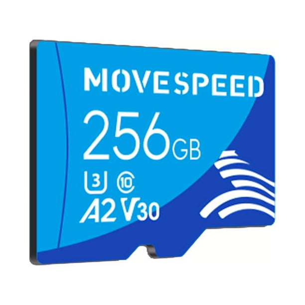 MOVE SPEED TF Card 400GB 256GB 128GB 64GB 32GB 16GB Micro SD Card Memory Card U3 Flash Class 10 Support Mobile Phones, Game Consoles, Drones, Monitoring And Other Digital Devices