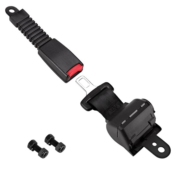 Cinturones de seguridad retráctiles universales para carritos de golf, 42 cm, LEAPGOMAX