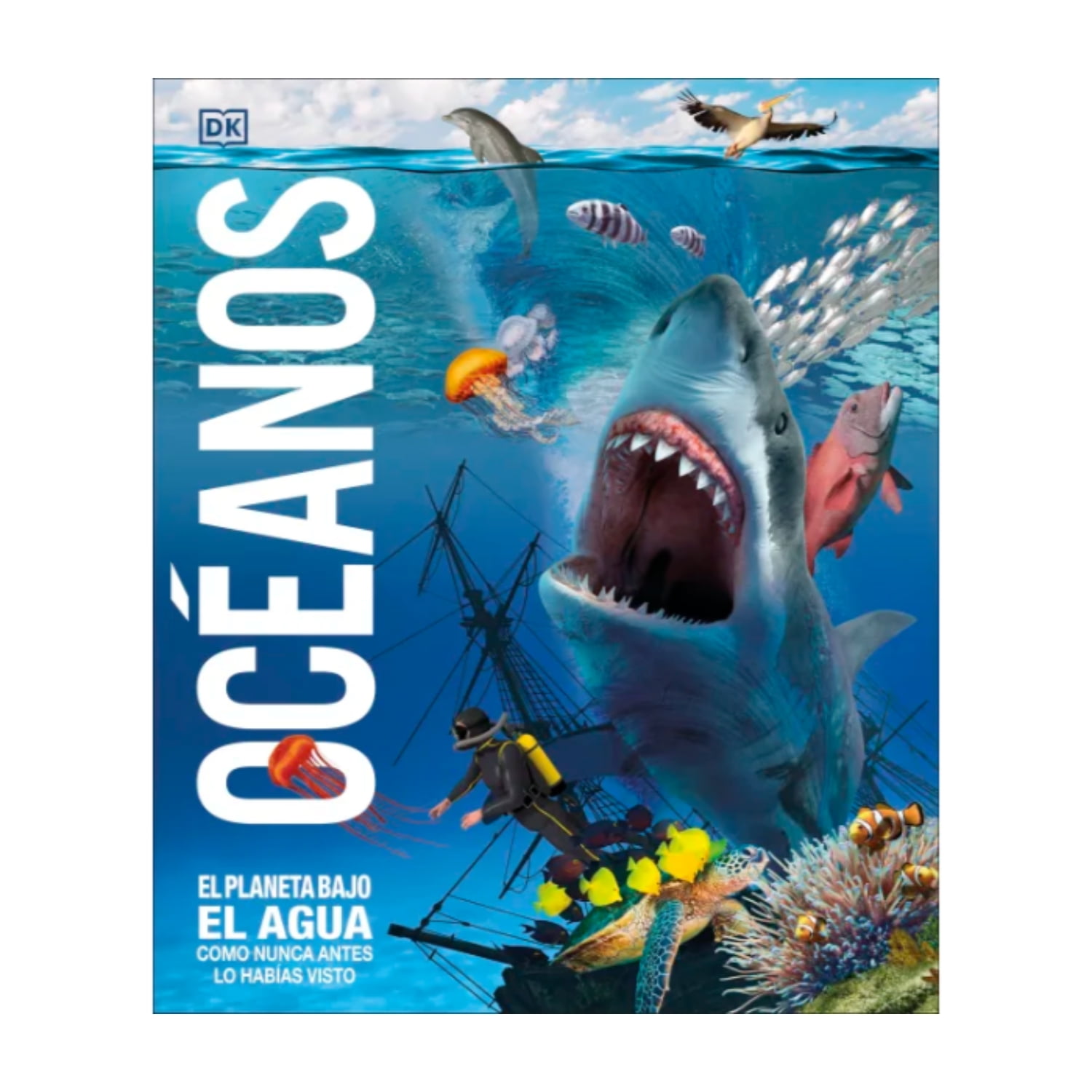 Editorial Dorling Kindersley - Libro Océanos (mundo 3d)