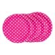 thumbnail image 1 of 10 Platos Desechables Platos Cumpleaños Platos De Papel 18cm Fucsia, 1 of 10