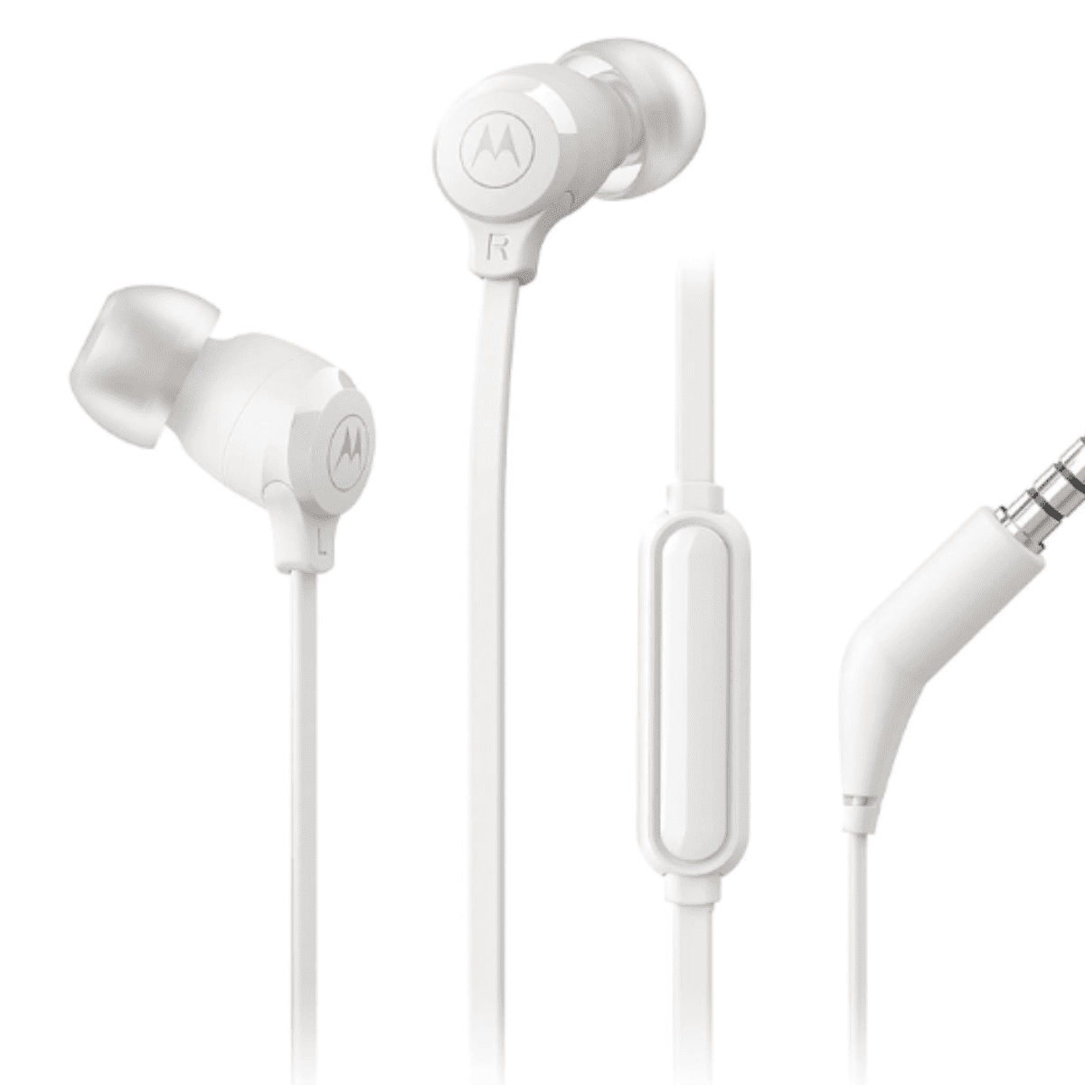 Motorola - Audífonos Alámbrico Earbuds 3-s Blanco