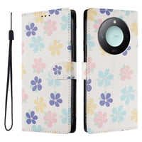 Foxdock Funda Tipo Cartera Para Honor X9C Smart Con Soporte Y Correa – Diseño De Patrones Lindos