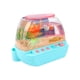 thumbnail image 3 of Decoración Del Tanque De Peces De Acuario Con Casa De Juego De Dibujos Animados De Luz Para El Hogar Azul, 3 of 5