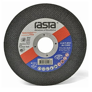 Disco Rasta Metal/Inox. 115X1X22,2 Mm