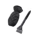thumbnail image 1 of Quitahielos retráctil para parabrisas de coche con guante, herramienta para quitar nieve, resistente para coches, camiones y todoterrenos, ajustable, Guante negro, 1 of 5