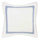 thumbnail image 1 of Funda de almohada Laura Ashley 66 cm Mila azul (ramio y algodón), 1 of 5
