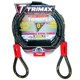 thumbnail image 1 of Cable de seguridad Trimax TDL815 Trimaflex de doble bucle de 8 pies x 15 mm, 1 of 7