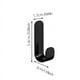 thumbnail image 5 of 6pcs Multi-purpose Wall Organizer Hook Behind-door Key Cloth Hanger Hook Bathroom Robe Towel Holder Rack Kitchen Hardware Shelf Hook, 5 of 5